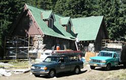 Steep Pitch Residential Roof